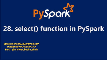 28. select() function in PySpark | Azure Databricks #spark #pyspark #azuredatabricks #azure