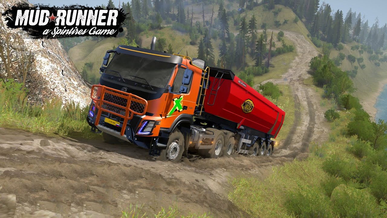 Volvo FMX 6x6 Truck v2.0 - MudRunner / SnowRunner / Spintires