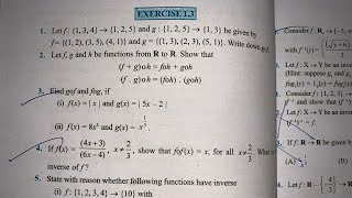 EX 1.3 Q1 TO Q14 SOLUTIONS OF RELATIONS AND FUNCTIONS NCERT CHAPTER 1 CLASS 12th screenshot 4