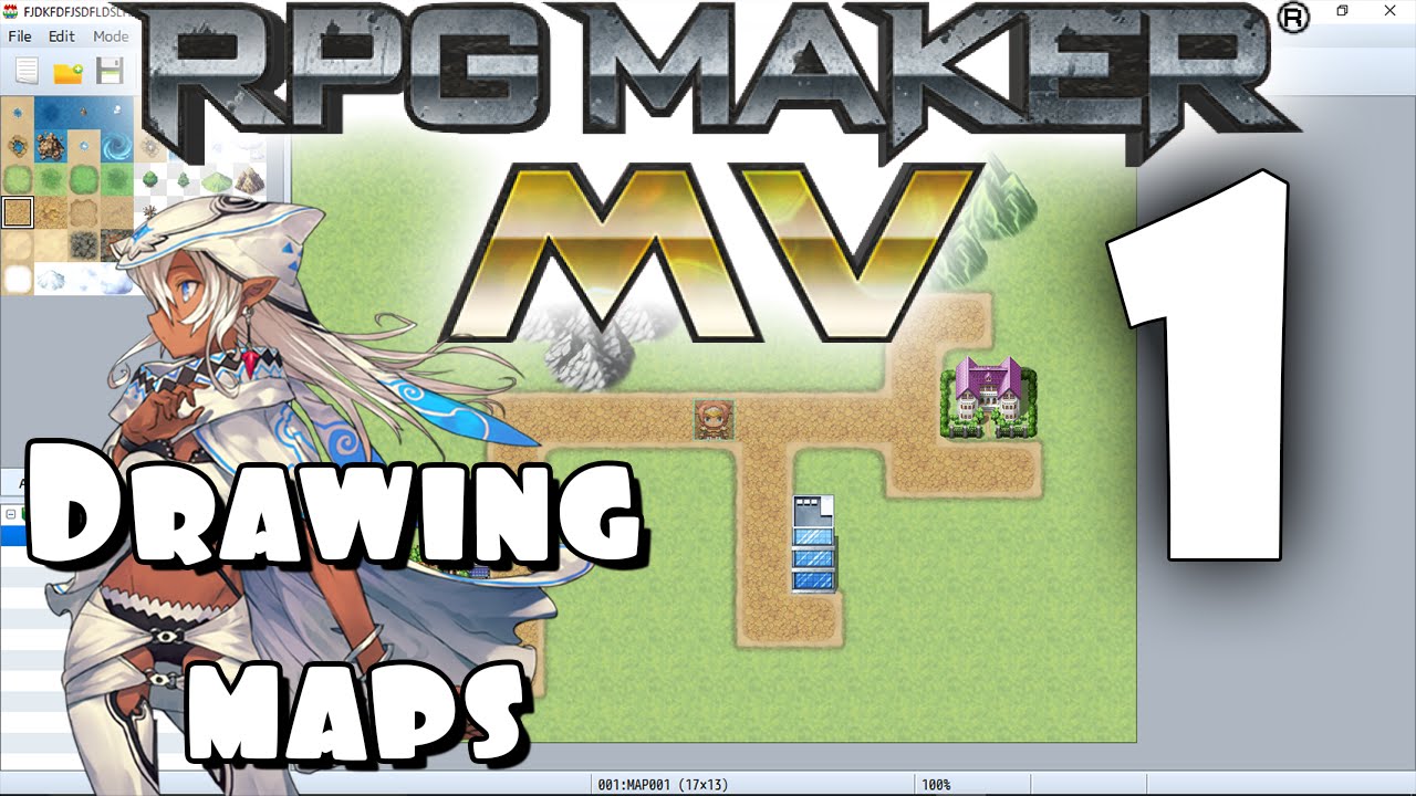 Rpg Maker Mv Tutorial 1 Drawing The Map Youtube