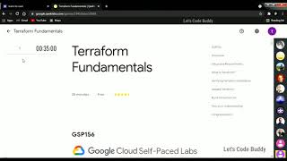 Qwiklabs - Terraform Fundamentals Gsp156 Terraform Tutuorial Lets Code Buddy Google Cloud