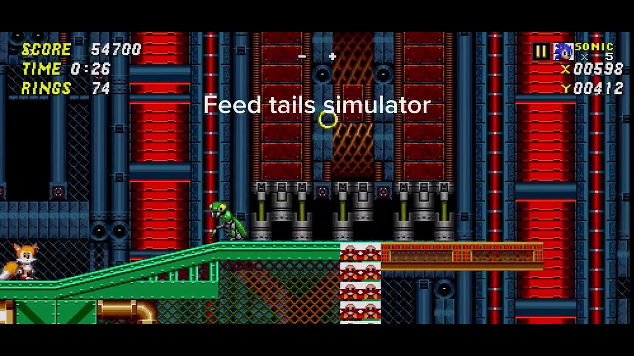 Doing stuffs in sonic 2 bc it got taken down