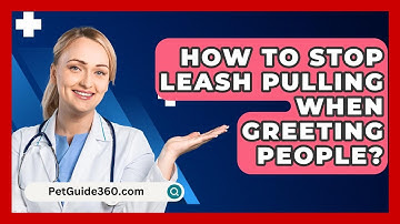 How To Stop Leash Pulling When Greeting People? - PetGuide360.com