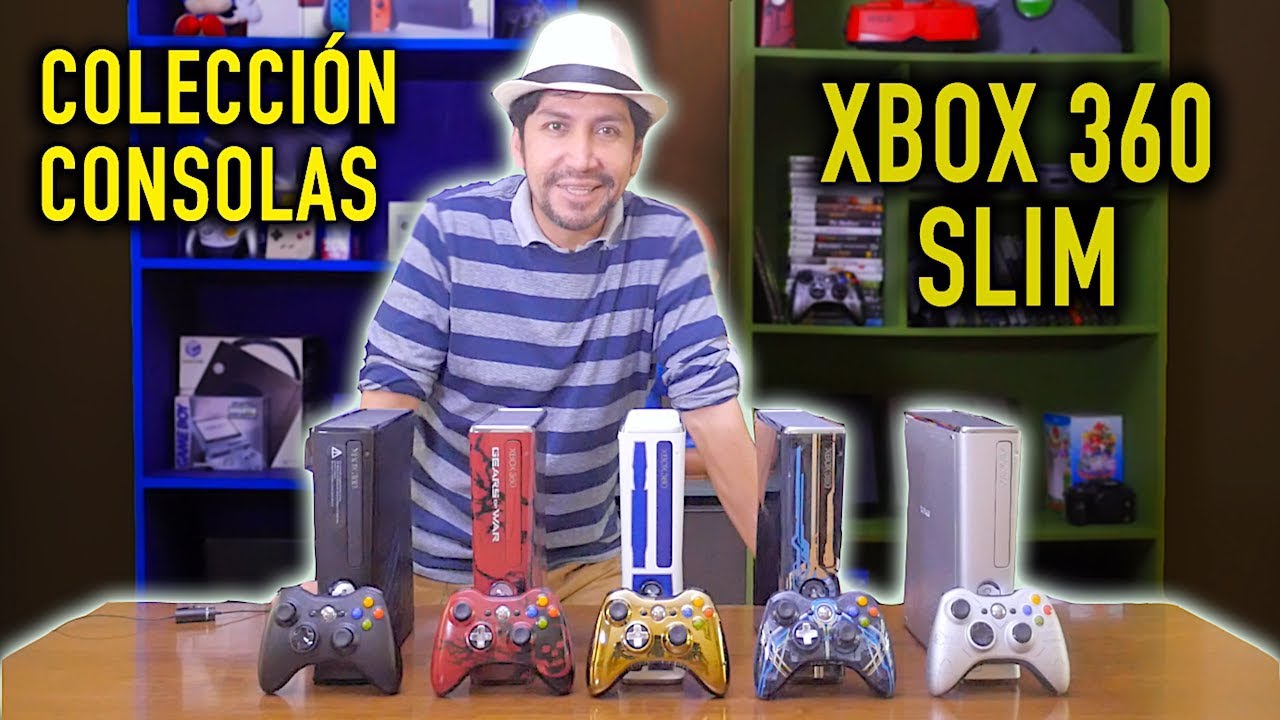 COLECCION de CONSOLAS XBOX SLIM - Ediciones Limitadas - YouTube
