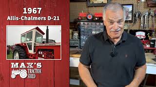 Max's Tractor Shed: 1967 Allis-Chalmers D21
