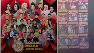 Inilah Hasil Pemenang DA7 Social Media Awards Tadi Malam di Indosiar