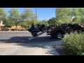 How to load and unload atv in bed of truck , Honda foreman 520 , rancher , rubicon