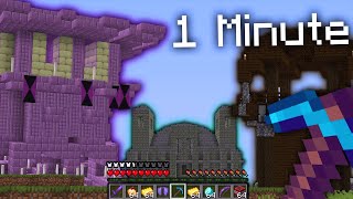 Minecraft, But Structures Spawn Every Minute...