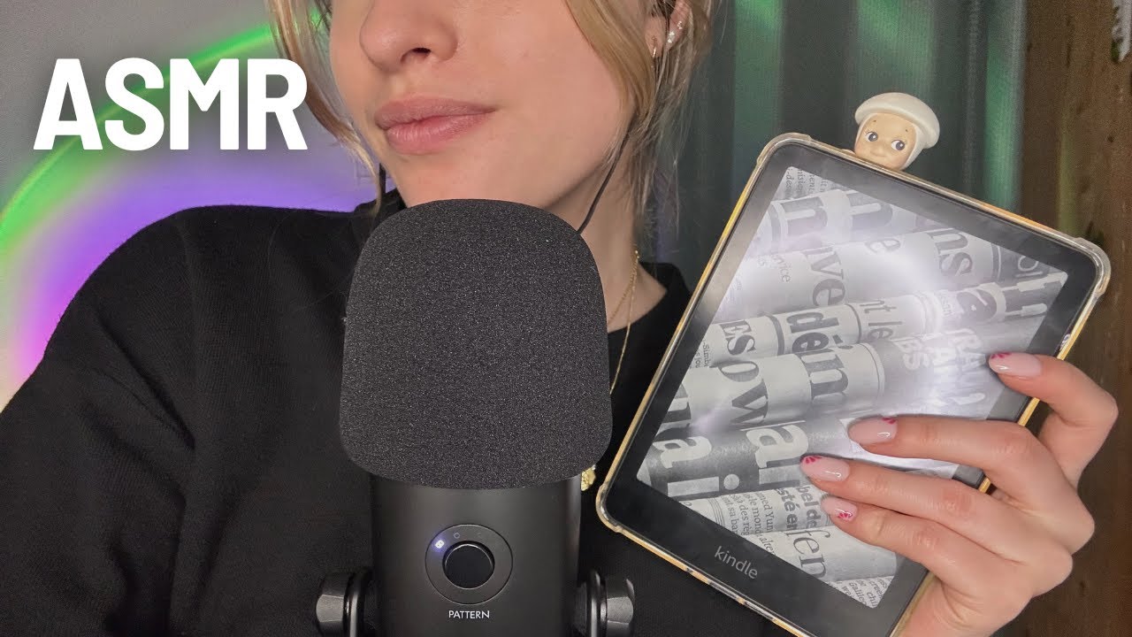 ASMR l Mon avis sur la Kindle 💌🫧🎀