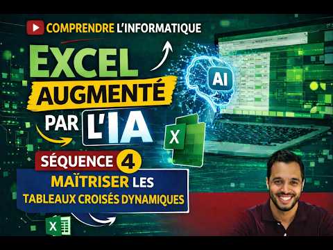 4 - Formation Excel 2026 | Maitriser les Tableaux Croisés Dynamiques - TCD