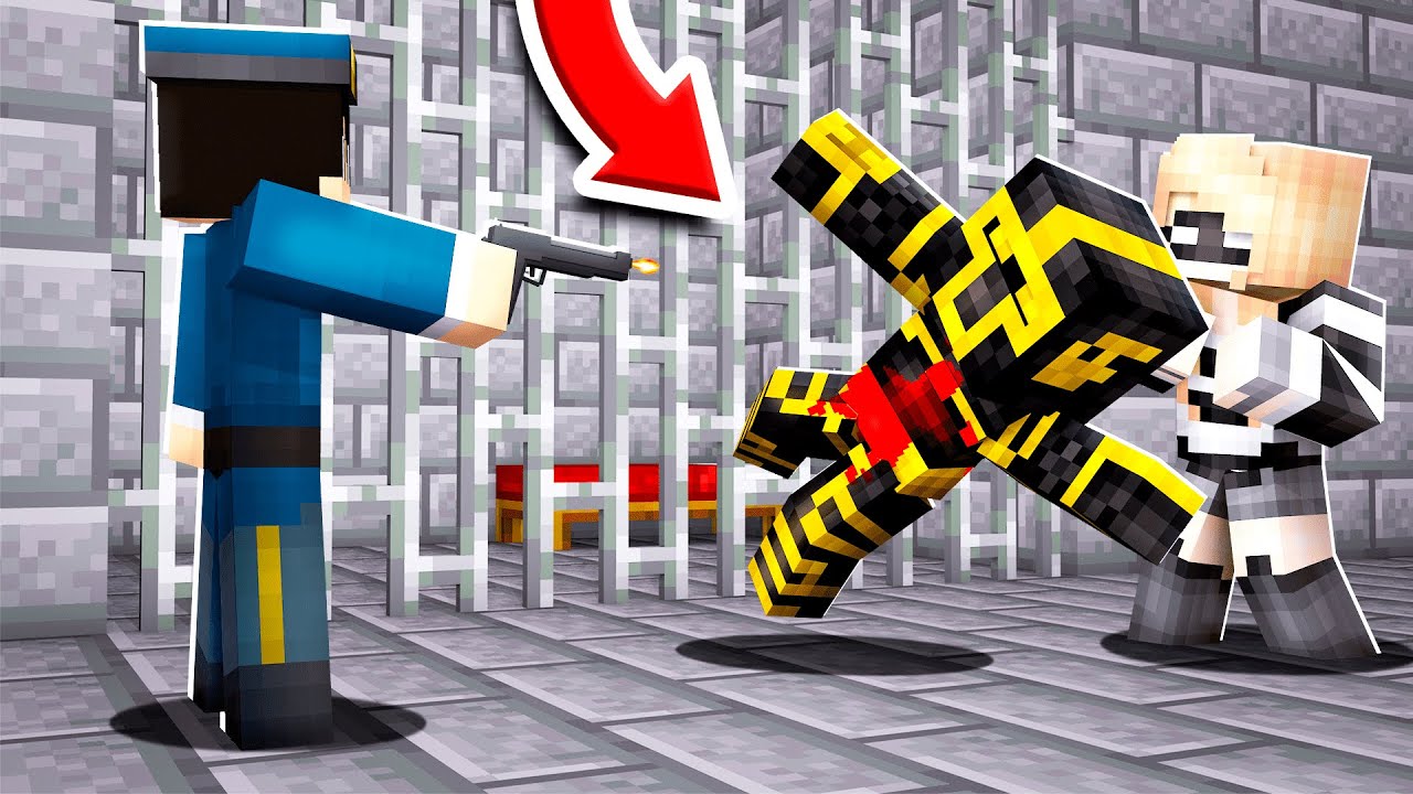 MASSI SALVA LA VIDA A UNA CHICA LADRONA EN MINECRAFT 😱