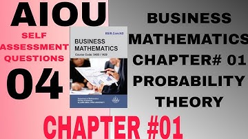 AIOU Chapter# 01 Self assessment questions 4 | Course code (5405/1429)