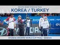 Korea v Turkey – recurve mixed team gold final | Samsun 2018