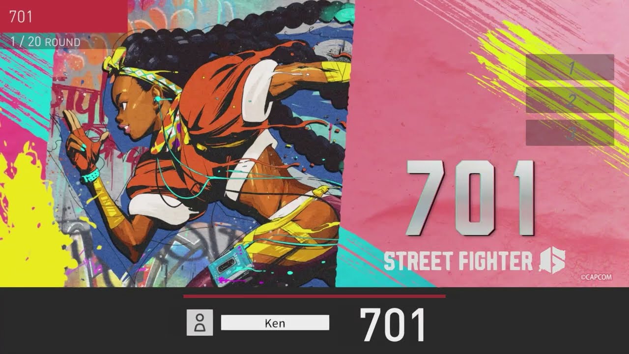 Street Fighter 6 DARTSLIVE Card 