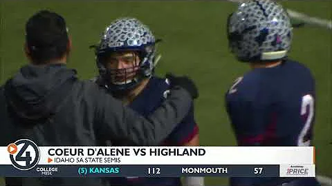 Coeur d'Alene headed to 5A state title, Mt. Spokane advances in 3A playoffs