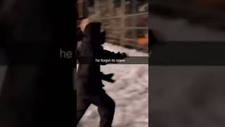 Download Lagu Did He Just Try To Dribble A Snowball?😂😂😂[Video; aussielegend87 on TikTok] #shorts MP3