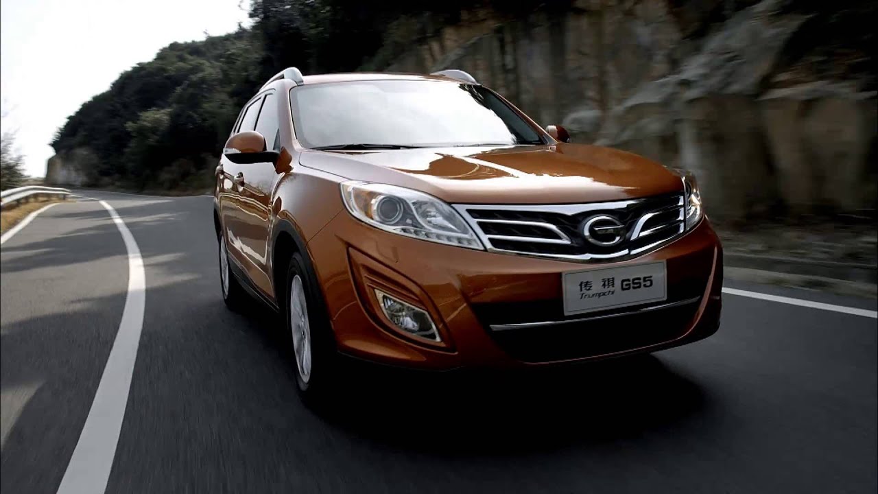 Gac gs5 видео обзор