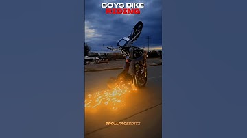 GIRLS VS BOYS Bike Riding || Aura Moments #troll #trollface #shorts #phonk #trollfaceedit #funk