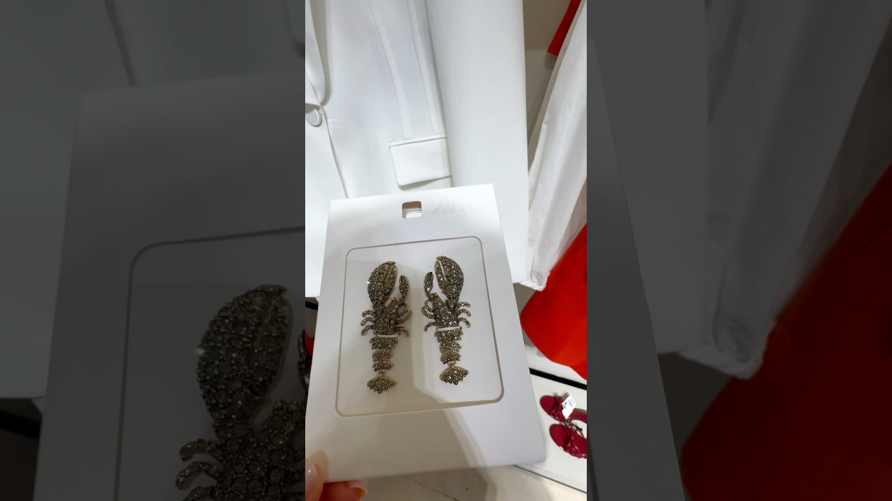 Модные украшения в ZARA. Шопинг. Обзор. 