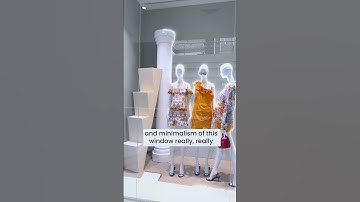 Perfect Window Displays do Exist #visualmerchandising #aceofspace Mannequin set up at its best