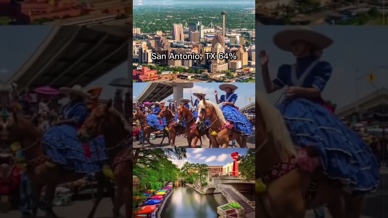 Top 5 most Hispanic cities in the United States 👨🏻🌆🇺🇸 #hispanic #usa #miahmooooo #cities