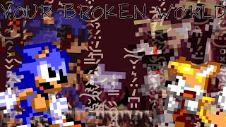 Your Broken World My Amazing World But Its Last Chance Pibby Apocalypse Zalgo Cover Flp