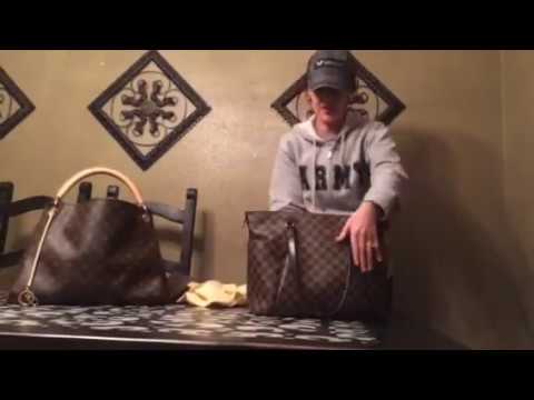 Louis Vuitton Damier Ebene Totally MM Bag – The Closet