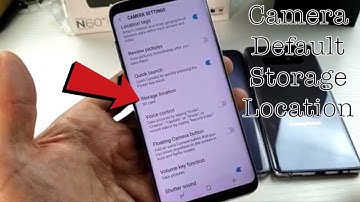 Galaxy Note 8/9, S8, S8+, S9, S9+:  How to Change Camera Storage Location to SD Card