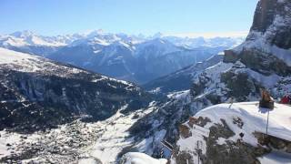 Swiss Alps view from Kandersteg, Switzerland