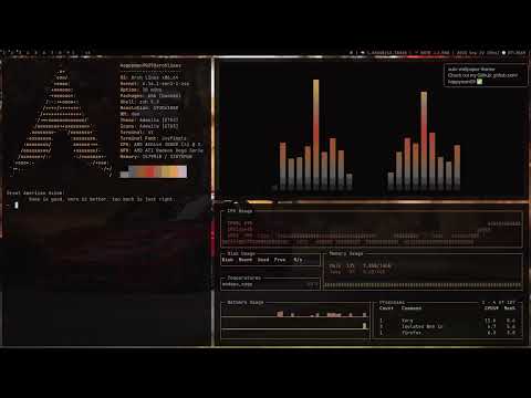 🌟 🌌 Auto Wallpaper Themer | Arch Linux | Linux Rice 🌟