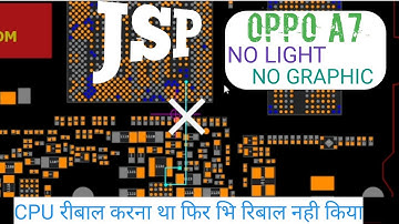 Oppo A7 No Light 💡 No Graphics