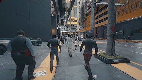 CYBERPUNK 2077 LOD Improvements MOD 4K Test 3900X 6900XT