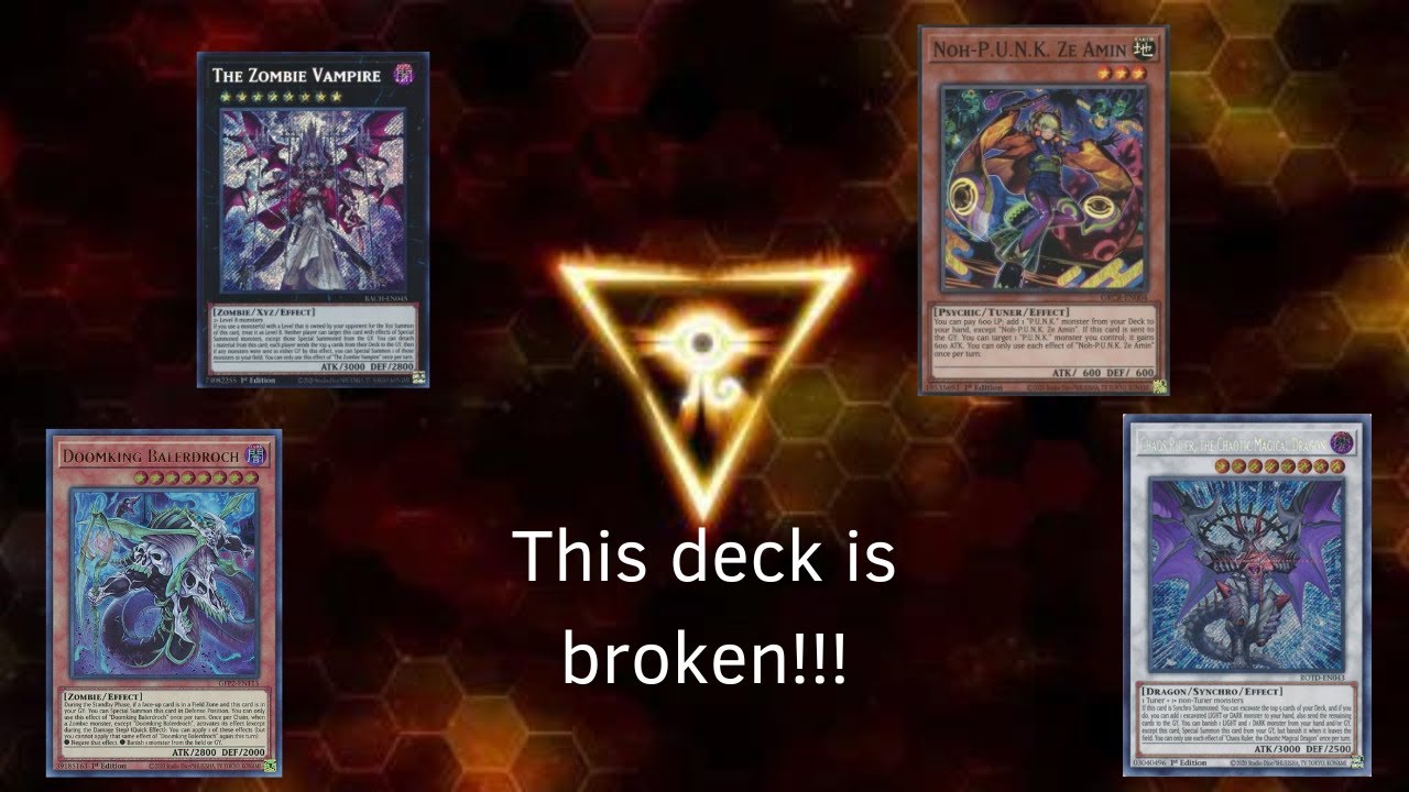 Punk Zombie World Danger | EdoPro | Deckprofile