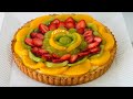 TARTALETA DE FRUTAS CON CREMA PASTELERA Y BRILLO CASERO | POSTRES CON IXCHEL