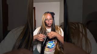 Heres How You Can Get Highlights In Your Quick Weave Using Color 1B And 27.