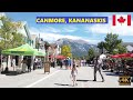 Canmore Kananaskis Alberta, Canada | Summer Walking Tour (4K)