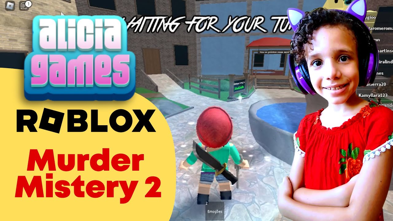 Roblox: TODO MUNDO ROUBA O URSINHO DA ALICE!! (Murder Mystery