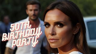 50TH BIRTHDAY PARTY #victoriabeckham #davidbeckham #birthday