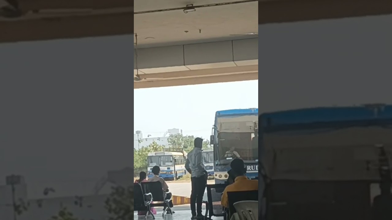 APSRTC Garuda bus Icchapuram 