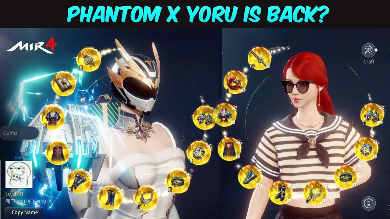MIR4 - PHANTOM x YORU IS BACK?