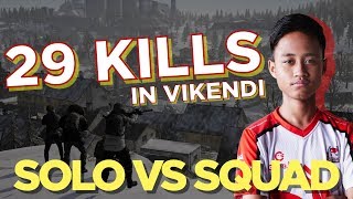 29 KILLS VIKENDI FULL GAMEPLAY BARBAR TEROSS - PUBGM Indonesia