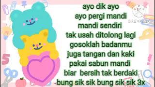 @laguedukasi898 dengan judul ayo pergi mandi