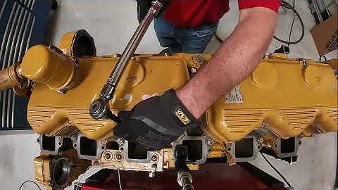 3406 Cat Nozzle Fuel Lines and Rocker Covers