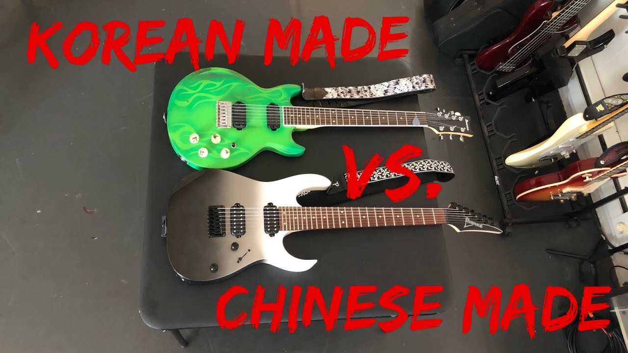 2020 Indonesian made Ibanez RG7421 VS. 2001 Korean Made Ibanez AX