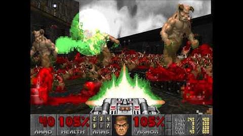 Doom 2 New Gothic Movement 2 Level 11 UV Max in 37:56