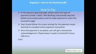 Nagaland - Pay Electricity Bill screenshot 2