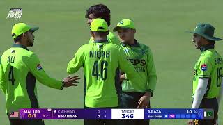 Ali Raza With A Mesmerising Spell Stan U19 Vs Malaysia U19 Dp World Mens U19 Asia Cup 2025