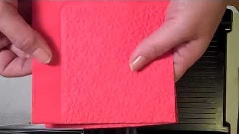 Embossed Napkins Tip