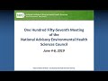 NAEHS Council Meeting - Open Session - June 4, 2019 (Day 1)