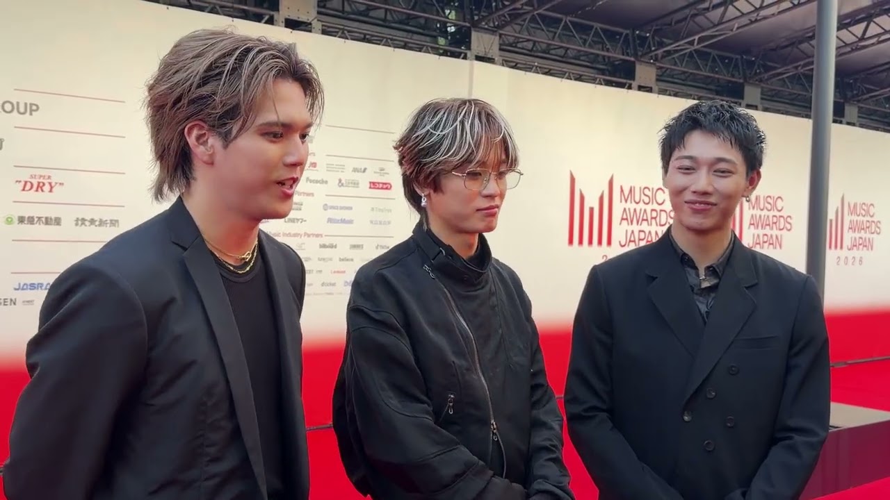 MAZZEL / MUSIC AWARDS JAPAN 2026 Red Carpet - YouTube